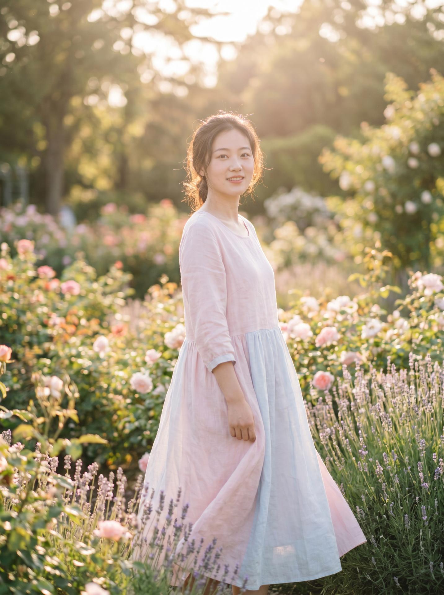 南京红姐吃瓜,美图：清新自然美少女写真